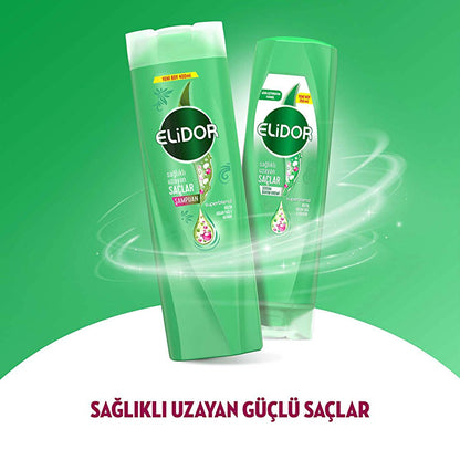 Champú Elidor Healthy Hair Growth con biotina y aceite de argán: cuidado nutritivo para un cabello más largo y saludable
