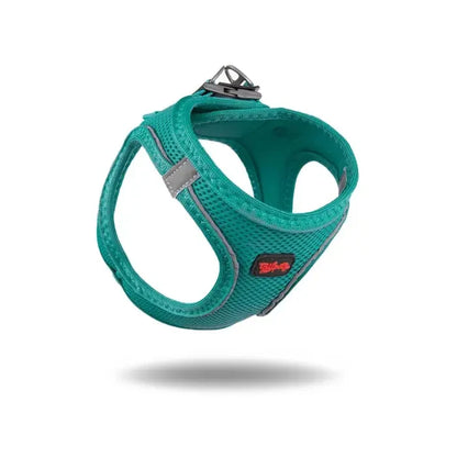 Arnés para perros Tailpetz de malla transpirable, cómodo, verde