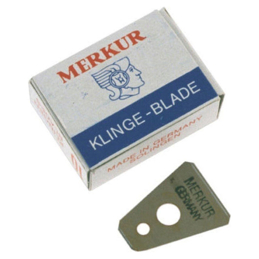 Merkur Moustache And Eyebrow Razor Blades 10-Pack Razor Blades Pasteur Pharmacy