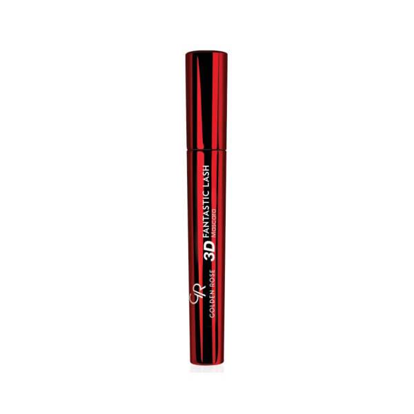 Máscara de pestañas Golden Rose 3D Fantastic Lash: alarga, da volumen y oscurece las pestañas con un cepillo flexible