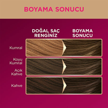 Palette Deluxe Dark Ash Blonde Hair Dye: Long Lasting Color & Shine, Deep Conditioning Micro Oils