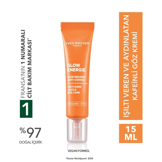 Yves Rocher Glow Energie Illuminating Eye Cream with Botanical Complex 15ml