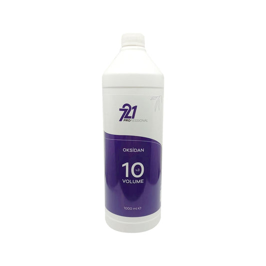 Oxidante profesional para el cabello 721 - Revelador de 10 volúmenes, 1000 ml - Cuidado capilar profesional