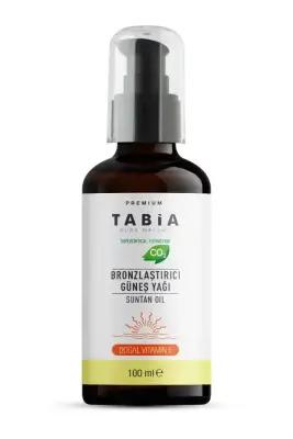 Huile de bronzage naturelle Tabia pour un éclat hâlé - Hydratante et nourrissante aux extraits de graines de sésame, de grenade, de son de riz et de cacao