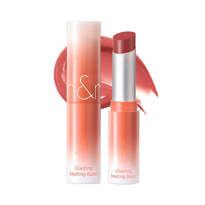 Bálsamo labial con color rom&nd - Cuidado labial vegano, hidratante y no graso - 14 Dear Apple