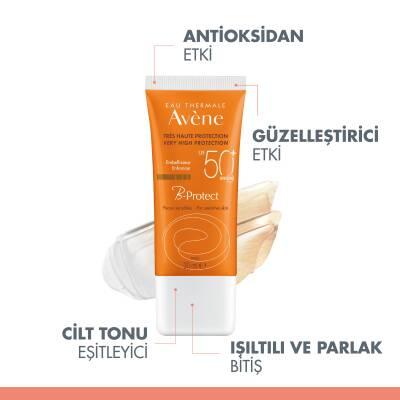 Protector solar Avene B-Protect SPF50+ para piel sensible - Fórmula no grasa rica en antioxidantes