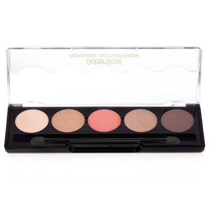 Paleta de sombras de ojos profesional Golden Rose 5x1.6g