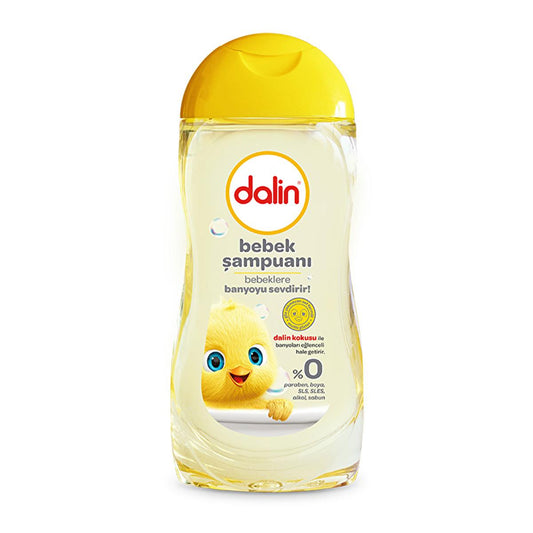 Shampooing doux pour bébé Dalin - Hypoallergénique, testé dermatologiquement, 200 ml