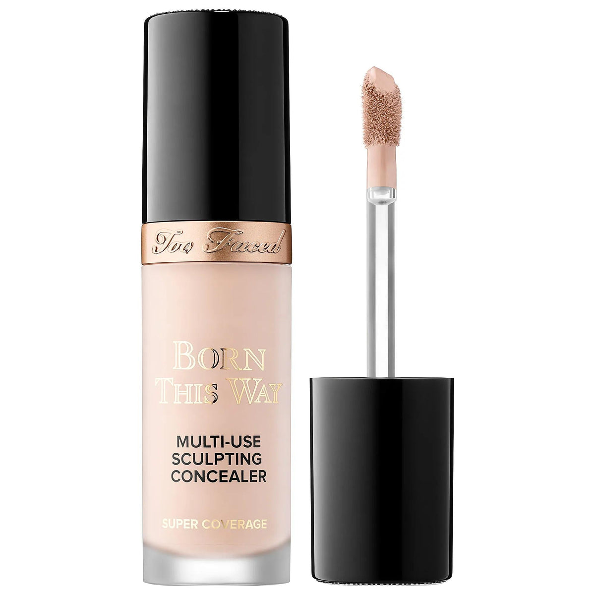 Too Faced Born This Way Concealer: Full Coverage, Hydrating, Natural Finish, Vegan, Cruelty-Free - Multi-Use with Hyaluronic Acid