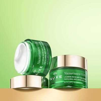 Crème visage anti-âge Nuxe Nuxuriance Ultra : hydratation riche pour peaux matures et sèches | Réduction des rides, raffermissante | Soin de la peau de luxe - 50 ml
