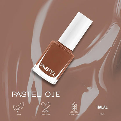 Pastel - Esmalte de uñas limpio de larga duración, vegano y libre de crueldad animal, 6 días de duración, acabado ultrabrillante