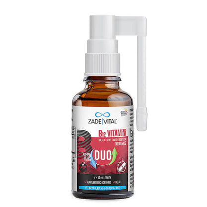 Spray Zade Vital Vitamine B12 Duo 1000 mcg 10 ml