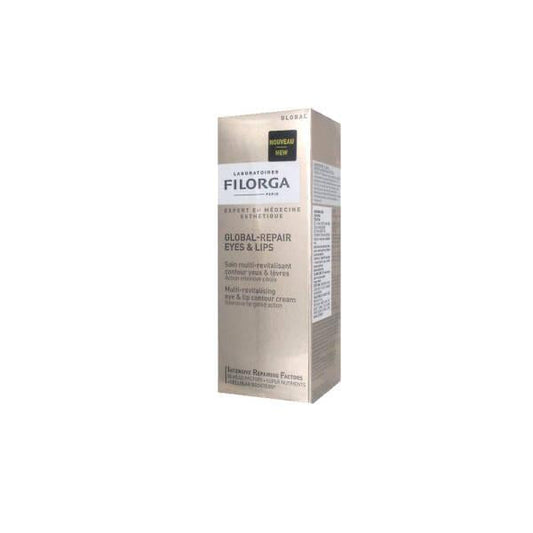 Crème contour des yeux et des lèvres Filorga Global-Repair 15 ml - Soin anti-âge pour zones sensibles