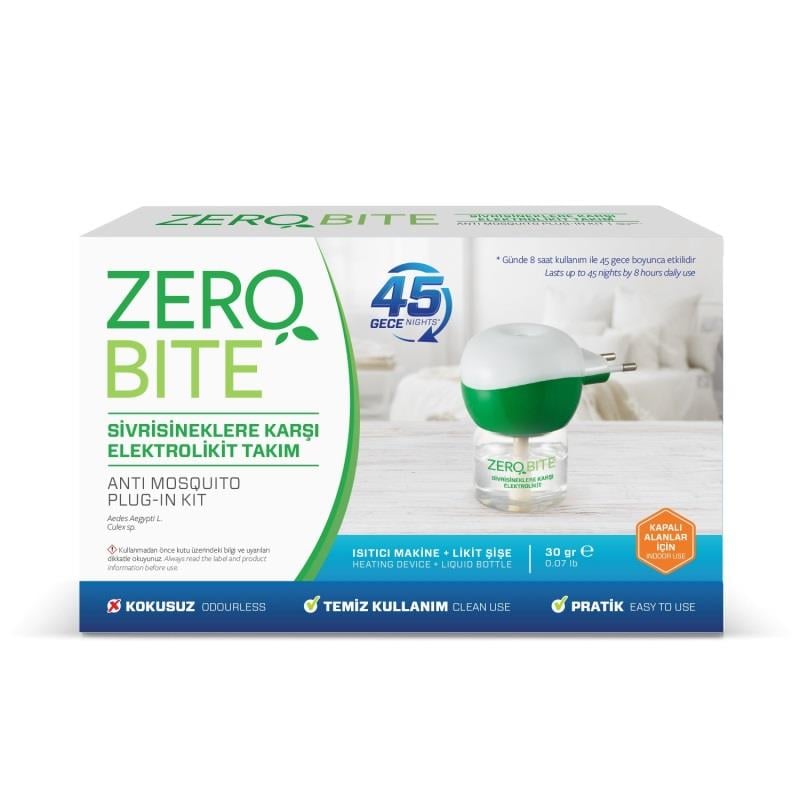 Zero Bite Mosquito Repellent Liquid Electric Set