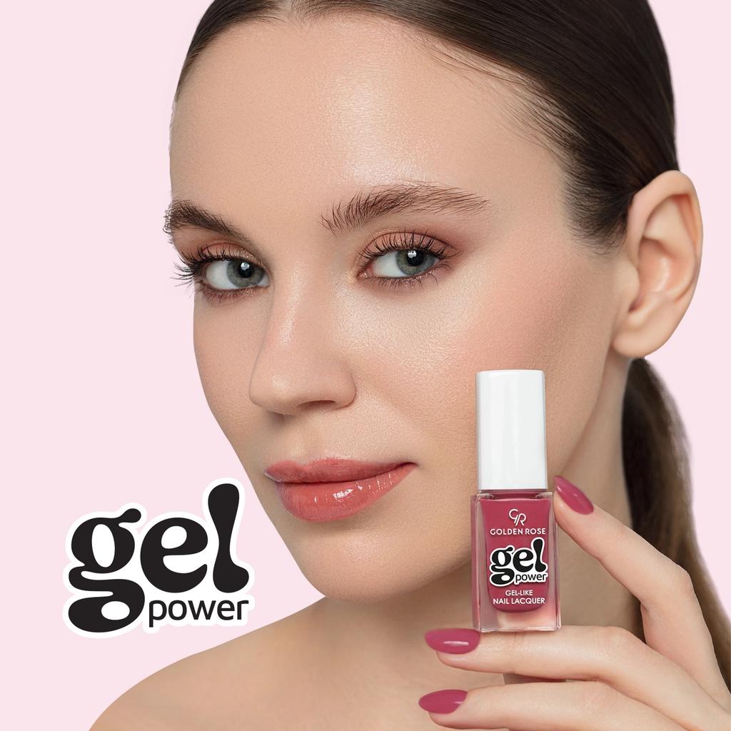 Golden Rose Power Gel Like Nail Lacquer High Shine Shade 49