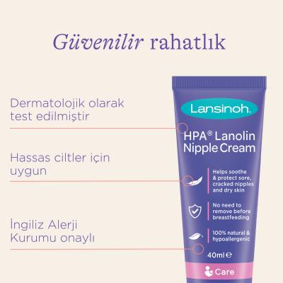 Crema para pezones Lansinoh - Alivio calmante | 40 ml