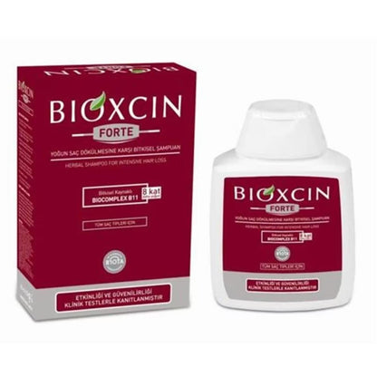 Champú Bioxcin Forte - Combate la caída del cabello | 300 ml