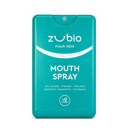Spray bucal de menta fresca con prebióticos Zubio 20 ml